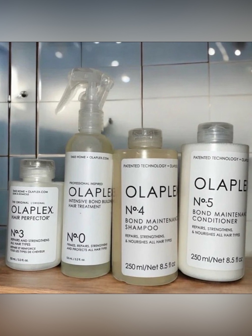 Set of OLAPLEX Hair Repair System OLAPLEX Nº 0, Nº 3, Nº 4, Nº 5 BRAND NEW​
